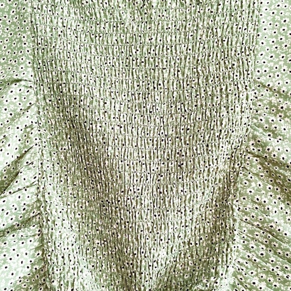 H&m Ditsy Floral Peasant Blouse - Picture 10 of 12